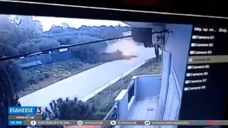Σοκαριστικό βίντεο από το τροχαίο με θύματα μητέρα και την 3χρονη κόρη της στην Κρήτη
