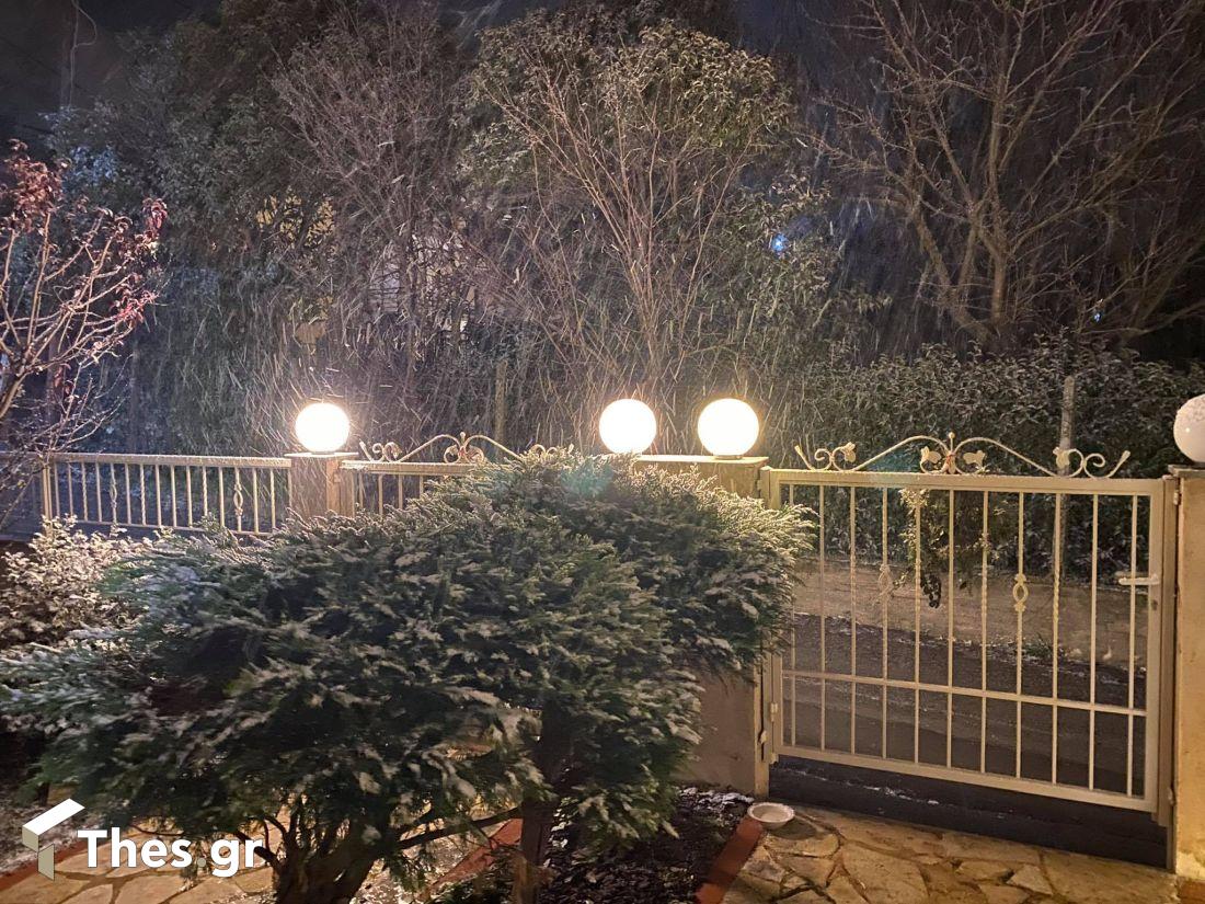 Θεσσαλονίκη Φίλυρο χιόνια χιόνι
