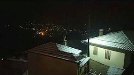 Αρχισε να χιονίζει γύρω από την Θεσσαλονίκη