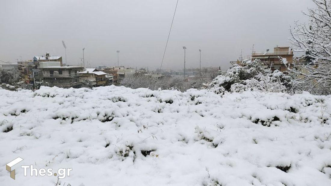 Θεσσαλονίκη χιόνι πόλη