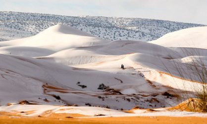 Χιόνισε και στη Σαχάρα – Θερμοκρασίες υπό το μηδέν