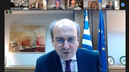 ΣΒΕ: Συνάντηση εργασίας της διοίκησης με τον Κωστή Χατζηδάκη