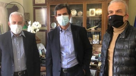 Συνάντηση Γκιουλέκα με Κυρίζογλου και Ιωαννίδη για τη ΔΕΘ