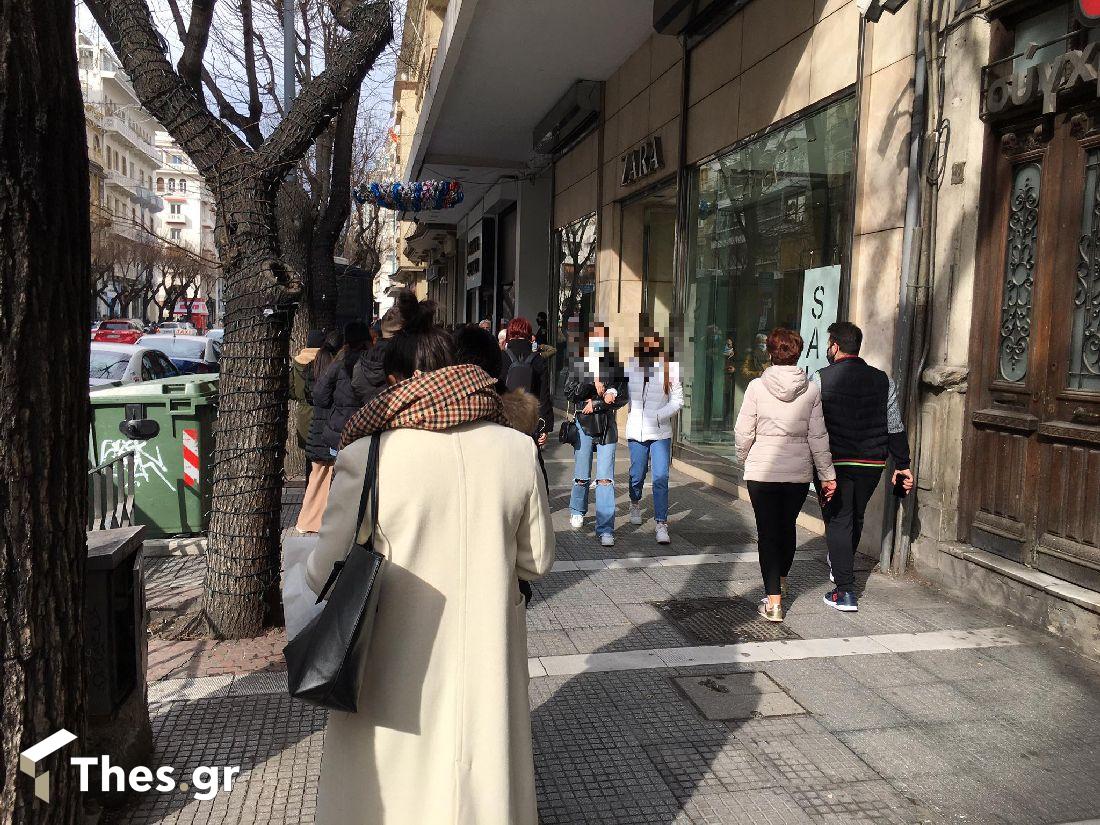 Lockdown Θεσσαλονίκη αγορά