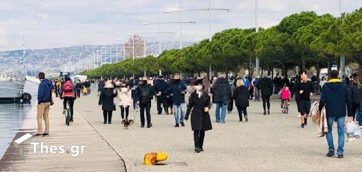 Θεσσαλονίκη: Πρωινή βόλτα στην παραλία με σύμμαχο τον καιρό (ΒΙΝΤΕΟ & ΦΩΤΟ)