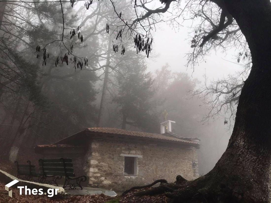 Παρεκκλήσι Αγία Παρασκευή Χορτιάτης ορεινή απόδραση Θεσσαλονίκη