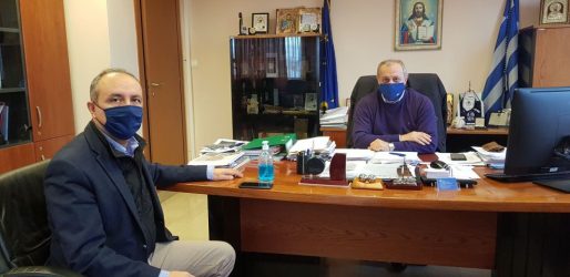 Με τον δήμαρχο Λαγκαδά συναντήθηκε ο Καράογλου