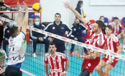Volley League: Δεν άντεξε στο ντέρμπι με τον Ολυμπιακό ο ΠΑΟΚ