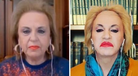 Οι… παρατηρήσεις της Παγώνη στον Ζαχαράτο (BINTEO)