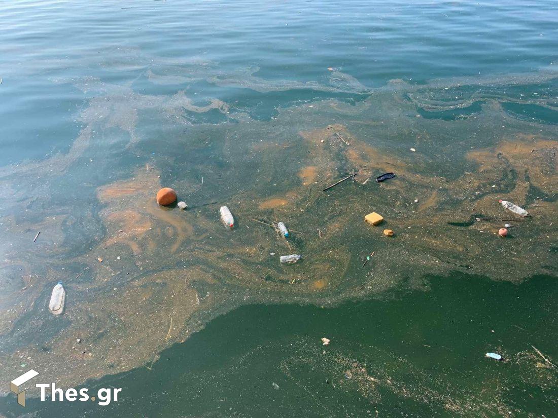 Σκουπίδια στο Θερμαϊκό Θεσσαλονίκη Θερμαϊκός