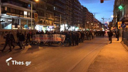 Διαμαρτυρία στη Θεσσαλονίκη για νομοσχέδιο Κεραμέως