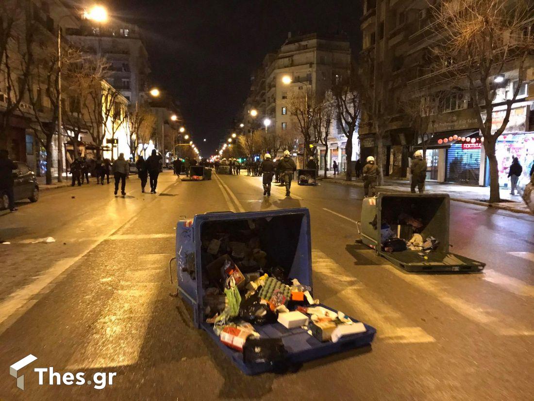 Θεσσαλονίκη επεισόδια σε πορεία