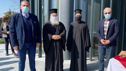 Χαλάστρα: Αγιασμός στο νέο κτίριο της ΔΕΥΑΔΔ (ΦΩΤΟ)