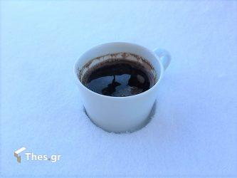 καφές χιόνια