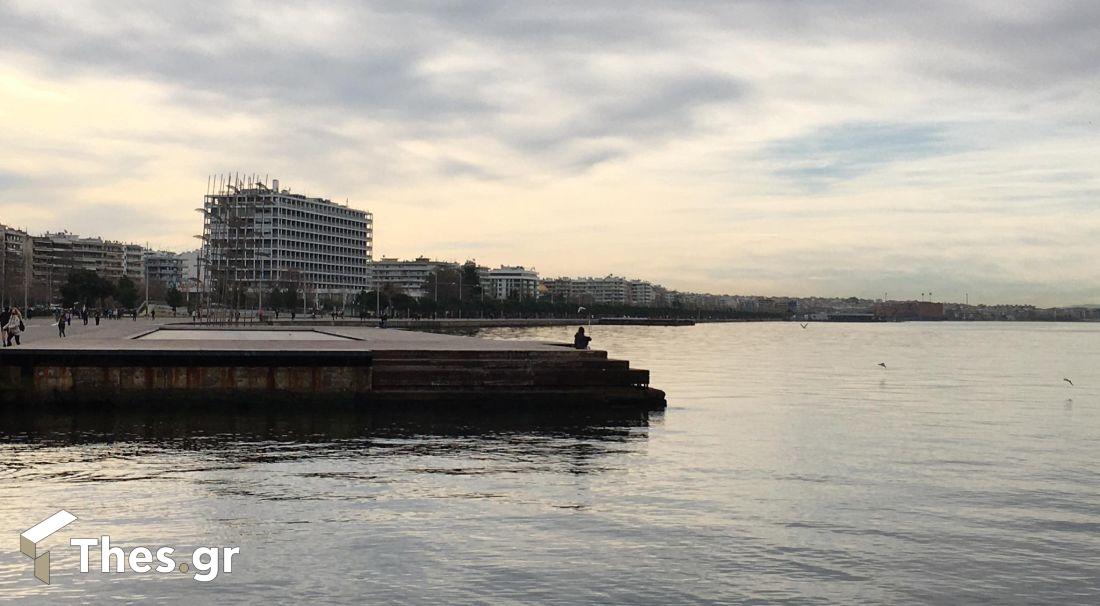 Θεσσαλονίκη παραλία κορονοϊός καιρός