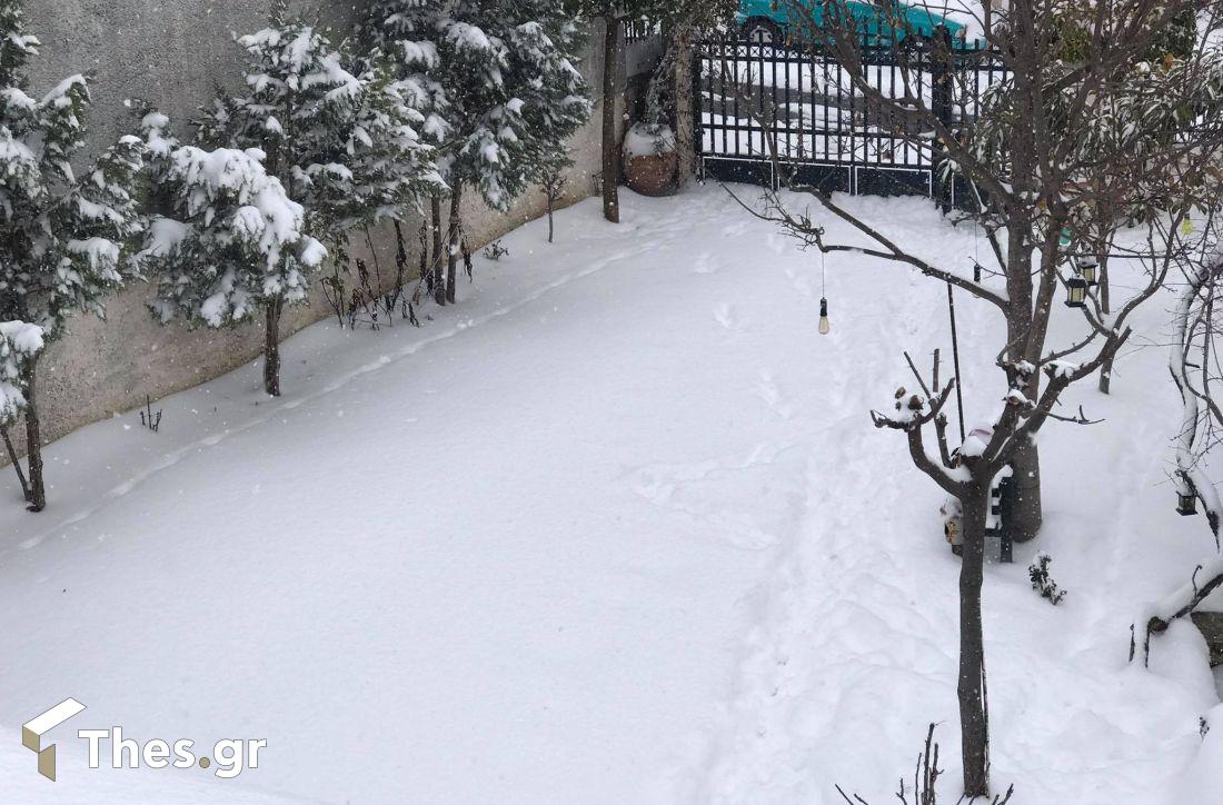 δρόμος χιόνι Πιερία