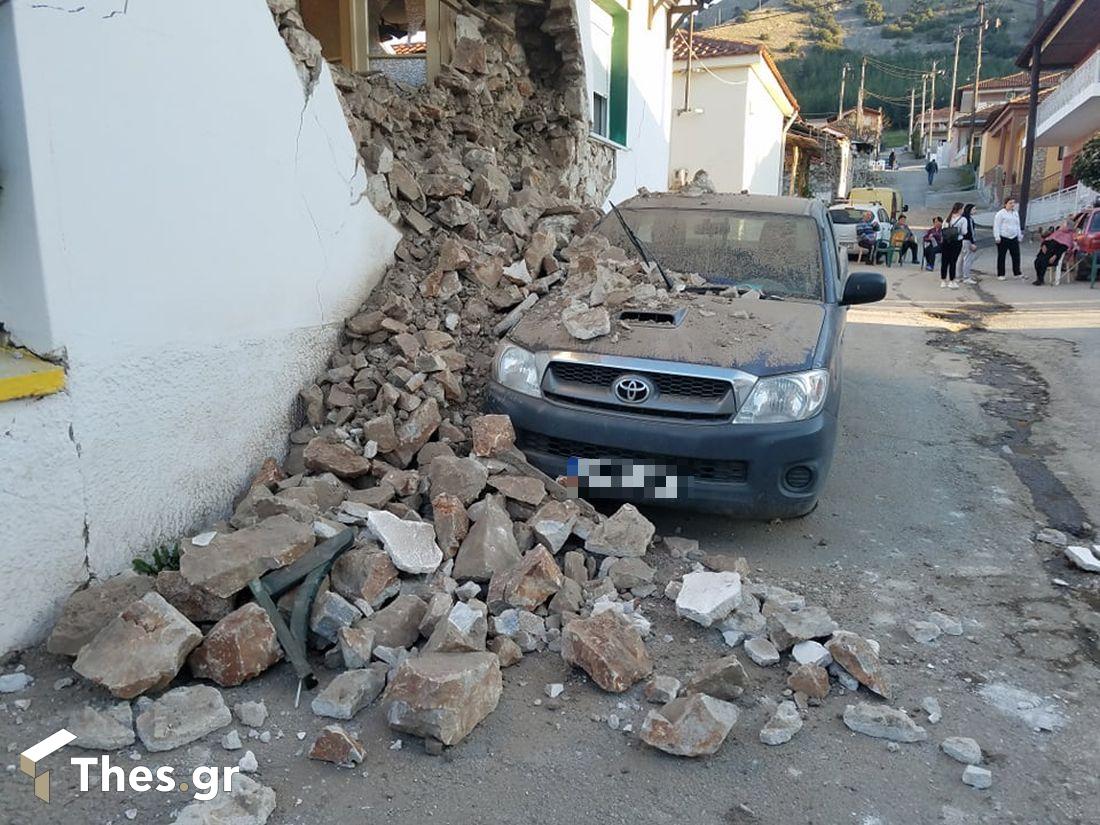 σεισμός ζημιές Δαμάσι Ελασσόνας Ελασσόνα Λάρισα