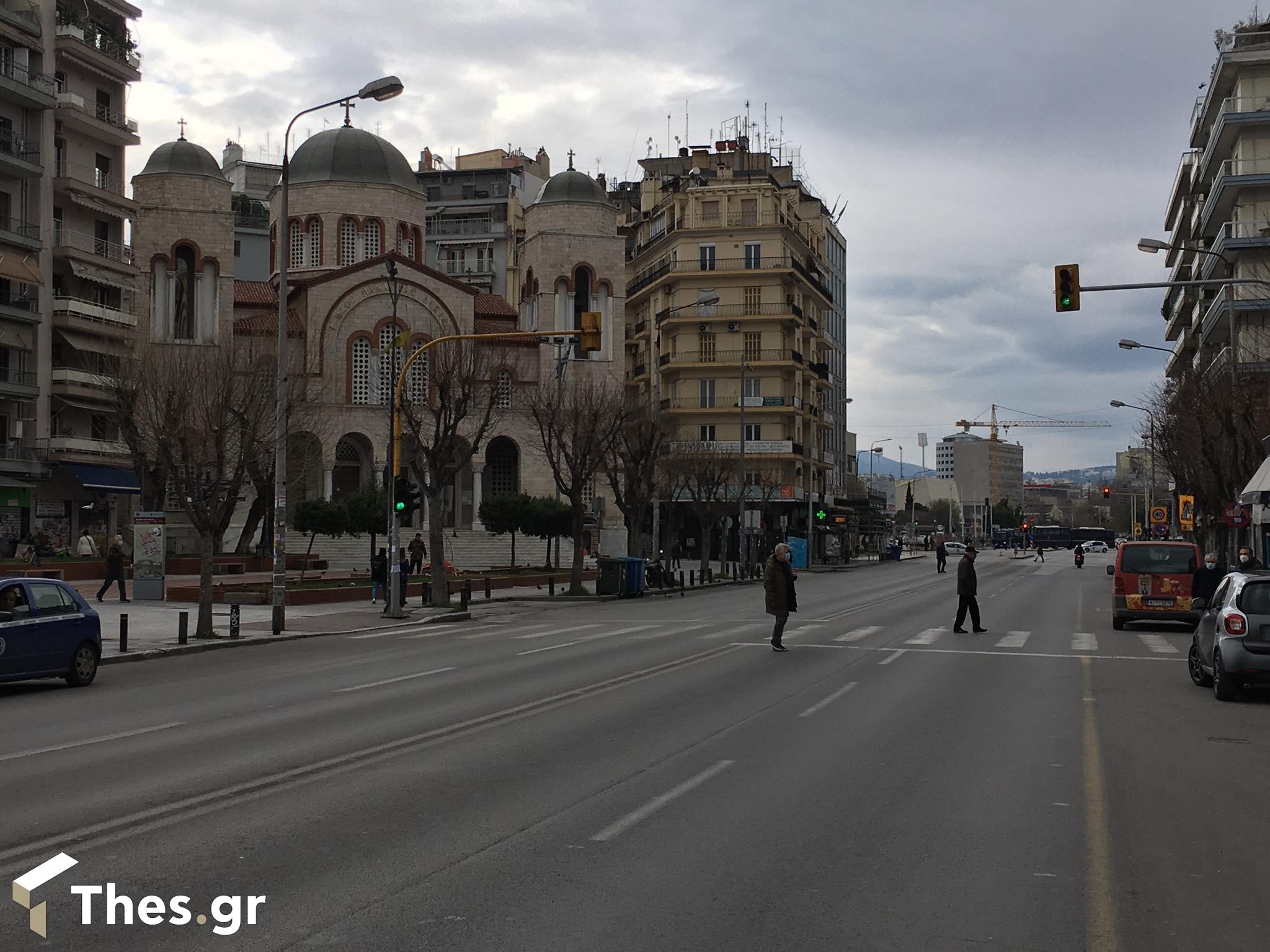 Κλειστή η Εγνατία στη Θεσσαλονίκη