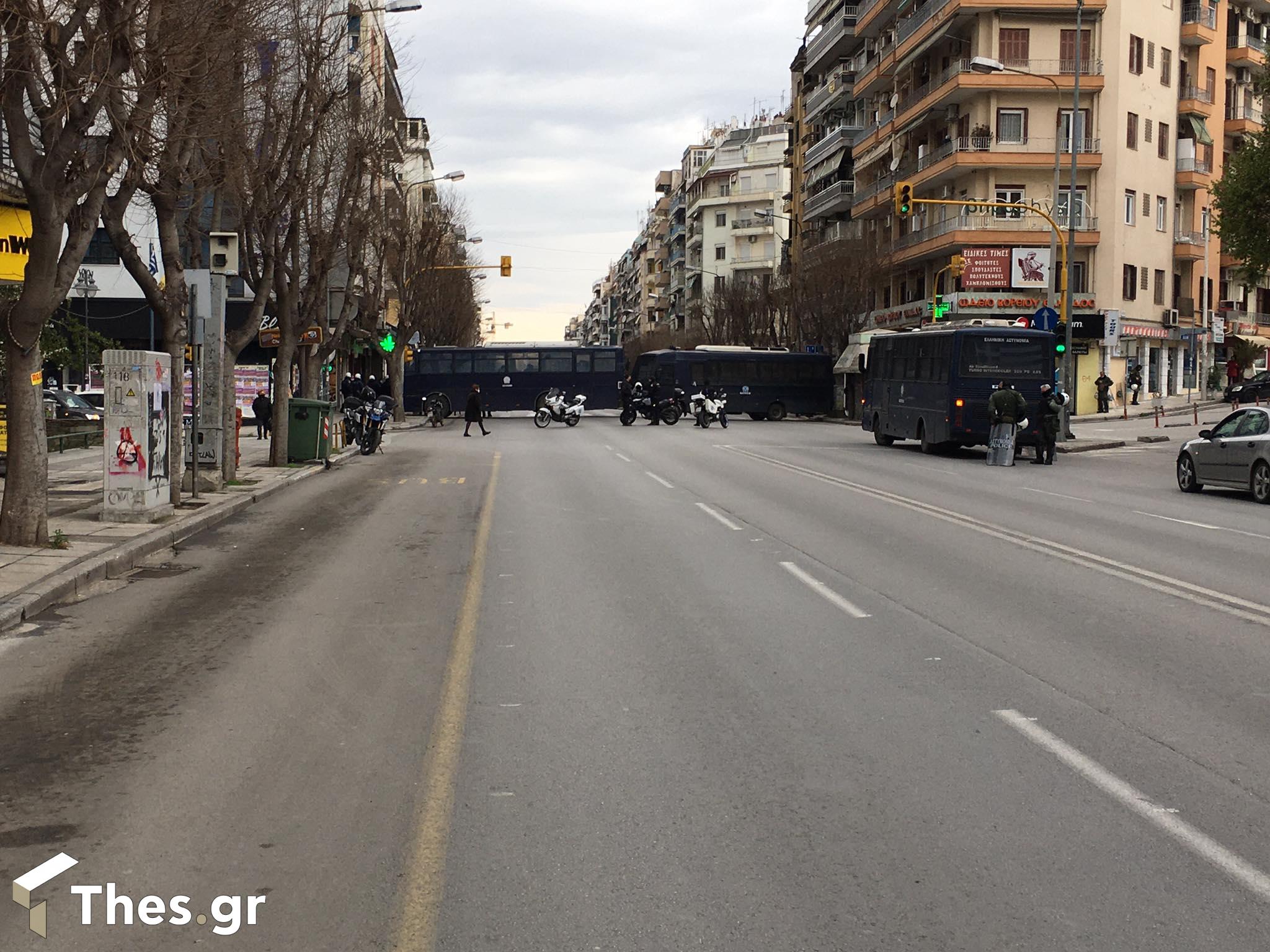 Κλειστή η Εγνατία στη Θεσσαλονίκη