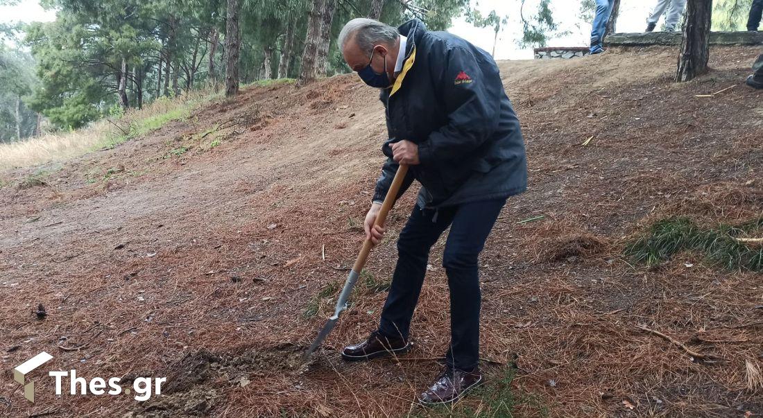 δενδροφύτευση δήμος Θερμαϊκού