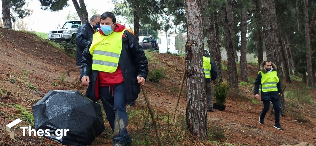 δενδροφύτευση δήμος Θερμαϊκού