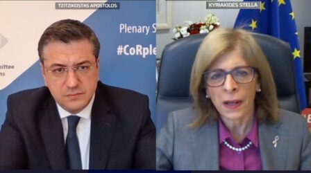 Τηλεδιάσκεψη Τζιτζικώστα με την Επίτροπο Υγείας της ΕΕ