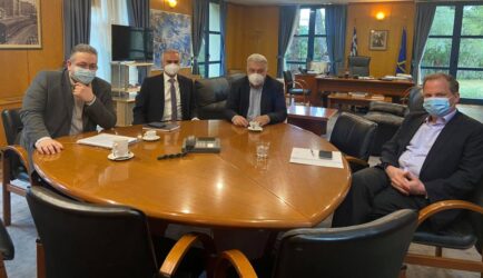 Συναντήσεις με υπουργούς είχε στην Αθήνα ο δήμαρχος Ωραιοκάστρου