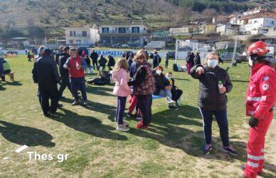 Σεισμός Ελασσόνα: Rapid test στο Δαμάσι – Αρχισαν οι έλεγχοι, προετοιμάζονται οι κάτοικοι (ΦΩΤΟ)