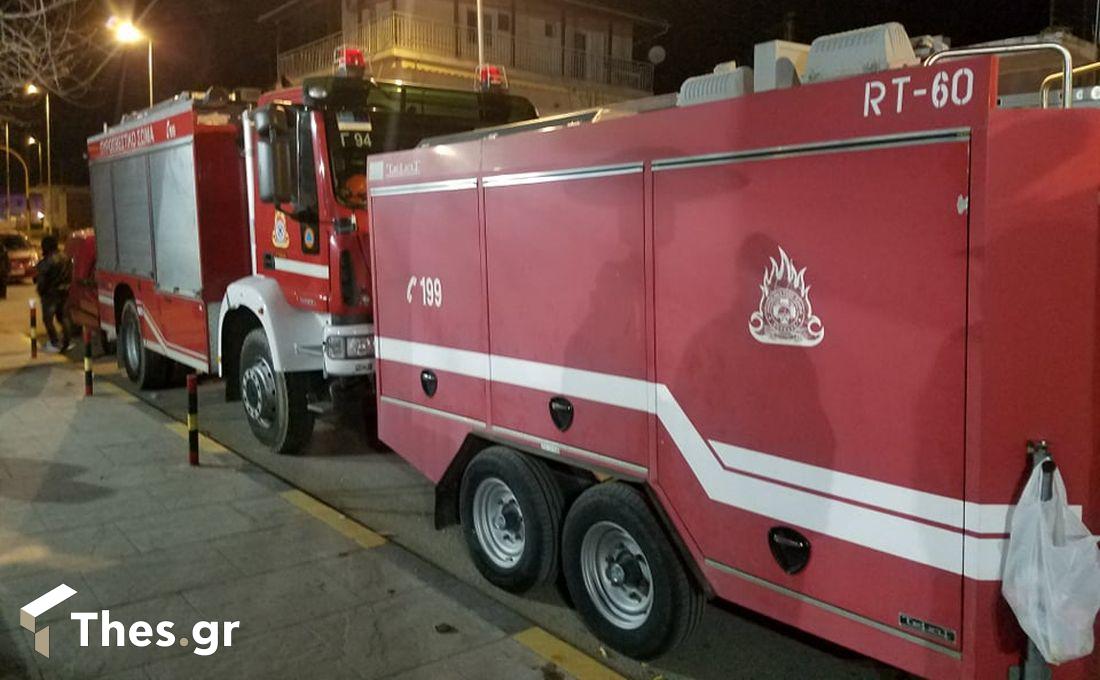 Πυροσβεστική θερμάστρες σεισμός
