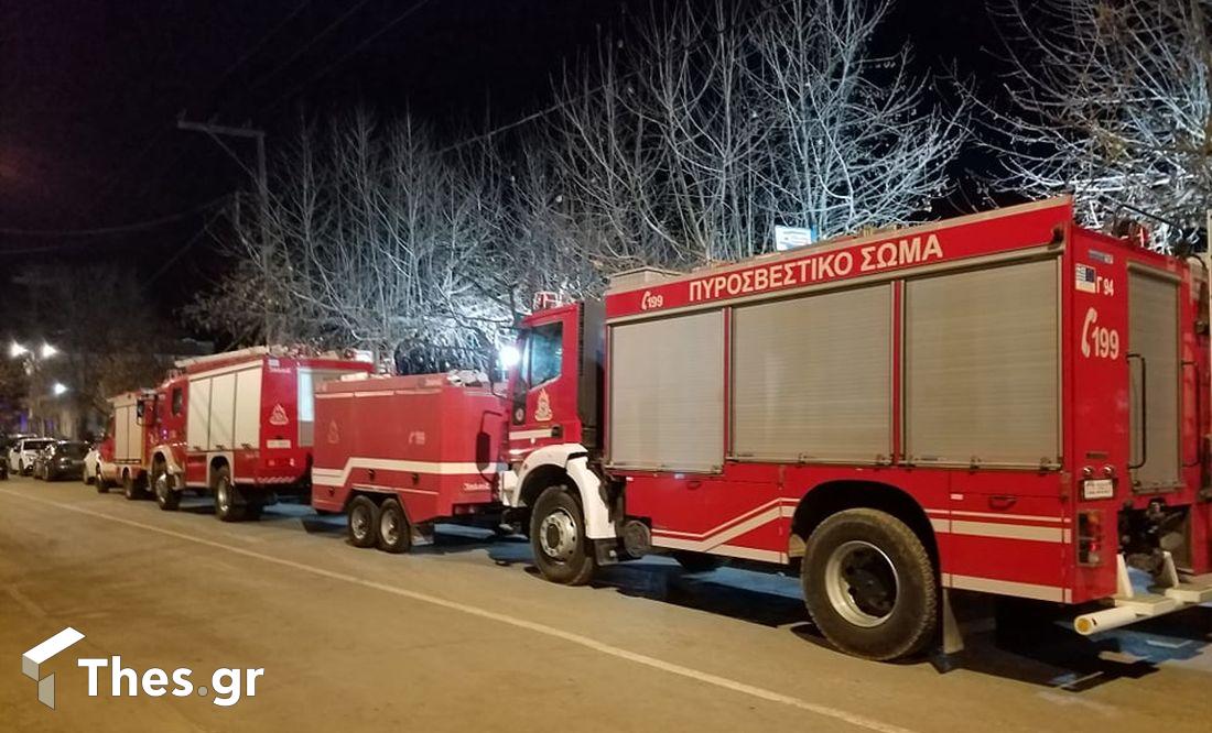 Πυροσβεστική θερμάστρες σεισμός