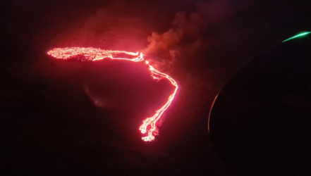 Ηφαιστειακή έκρηξη στην Ισλανδία