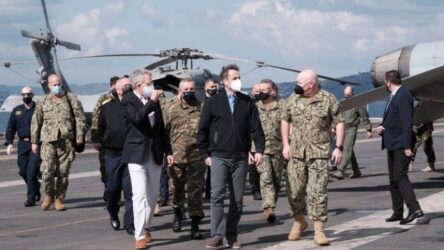 Μητσοτάκης: “Σε υψηλά επίπεδα η στρατιωτική συνεργασία ΗΠΑ-Ελλάδος”