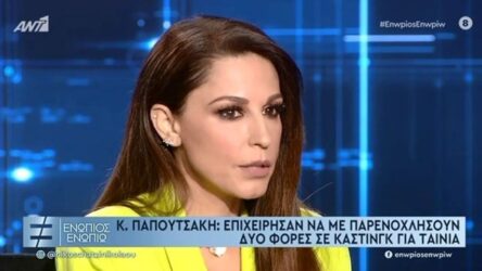 Τι αποκάλυψε για τις σεξουαλικές παρενοχλήσεις που δέχτηκε η Κατερίνα Παπουτσάκη (ΒΙΝΤΕΟ)
