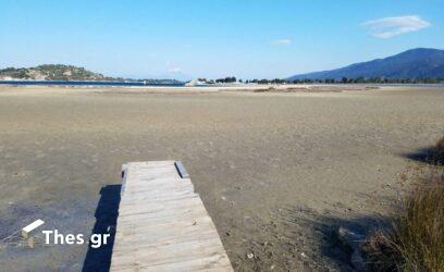 Απόκοσμο σκηνικό σε Σιθωνία και Σωζόπολη – Η θάλασσα εξαφανίστηκε… (ΦΩΤΟ)