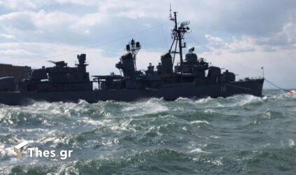 Θεσσαλονίκη: Ισχυροί άνεμοι “σήκωσαν” τον Θερμαϊκό (ΒΙΝΤΕΟ & ΦΩΤΟ)