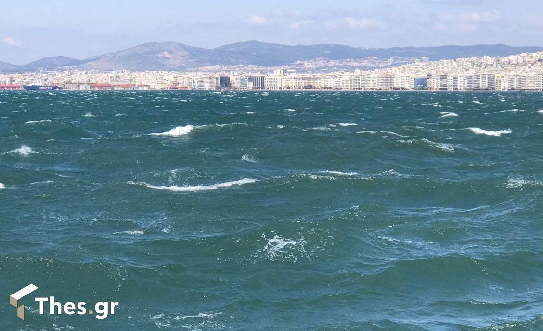 Θερμαϊκός Θεσσαλονίκη αέρας άνεμος καιρός