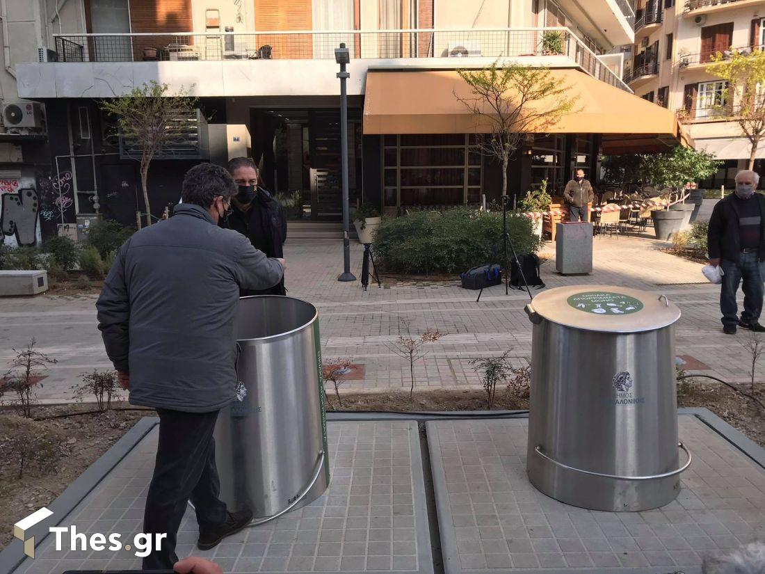υπόγειοι κάδοι Θεσσαλονίκη
