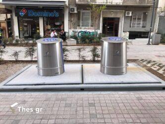 Πιο καθαρή και πιο όμορφη Θεσσαλονίκη με τους υπόγειους κάδους (ΦΩΤΟ)