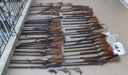 Ημαθία: Εκρυβε… οπλοστάσιο στο σπίτι του (ΦΩΤΟ)