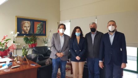Συνάντηση του Πρόεδρου της Ελληνικής Παραολυμπιακής Επιτροπής με την πρέσβη της Αλβανίας στην Ελλάδα