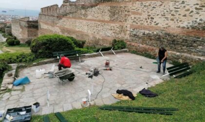 Δήμος Θεσσαλονίκης: Αναβαθμίζονται κοινόχρηστοι χώροι της πόλης (ΦΩΤΟ)