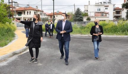 Επίσκεψη Τζιτζικώστα σε έργα που υλοποιεί η Περιφέρεια στην Πιερία