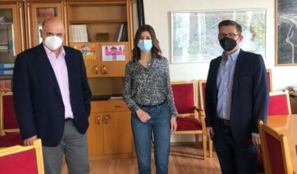 Συνάντηση της Κατερίνας Νοτοπούλου με τη διοίκηση της ΕΥΑΘ