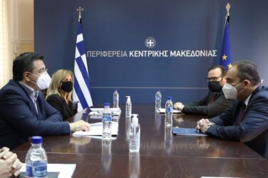 Συνάντηση Τζιτζικώστα με Πλακιωτάκη στη Θεσσαλονίκη