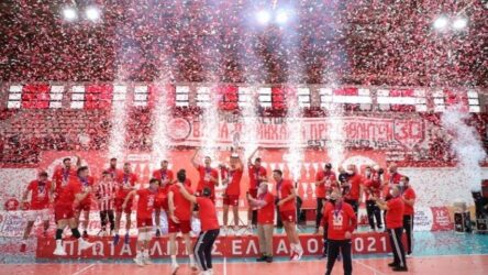 Volley League: Αναδείχτηκε πρωταθλητής ο Ολυμπιακός