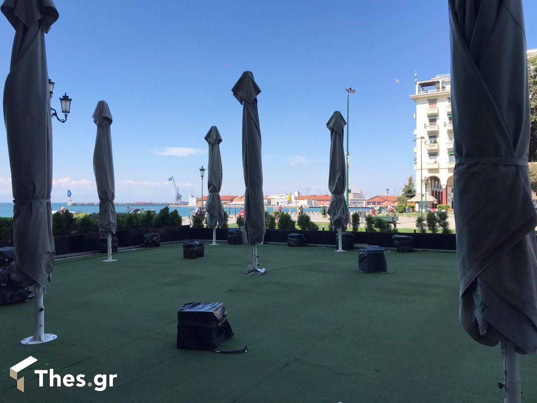 Θεσσαλονίκη πλατεία Αριστοτέλους καφέ εστίαση