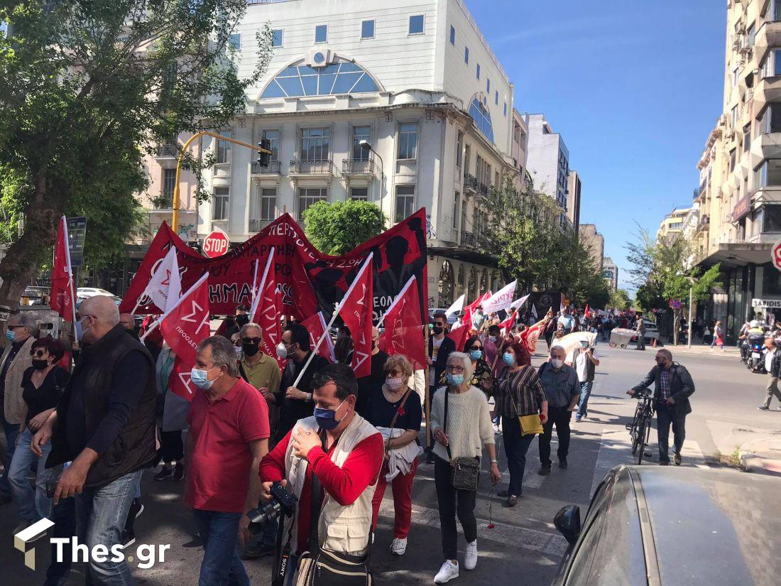 πορεία Πρωτομαγιά Θεσσαλονίκη