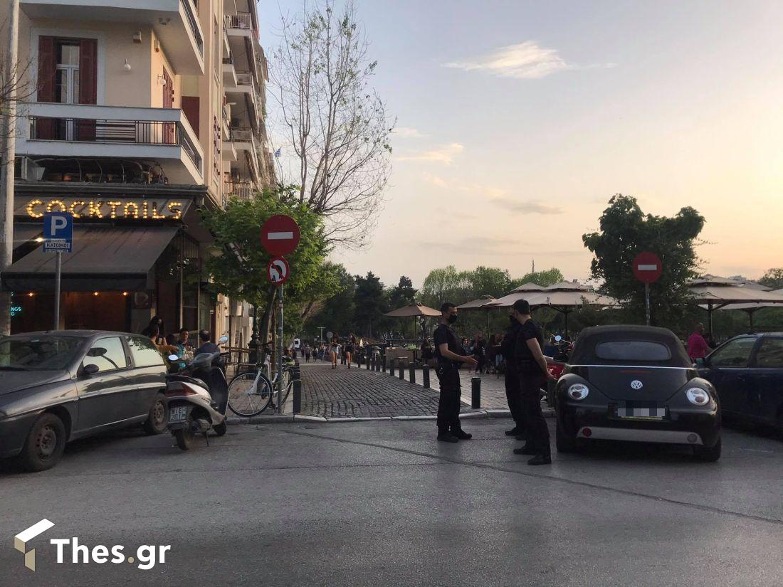Θεσσαλονίκη ρωμαϊκή αγορά έλεγχοι αστυνομία