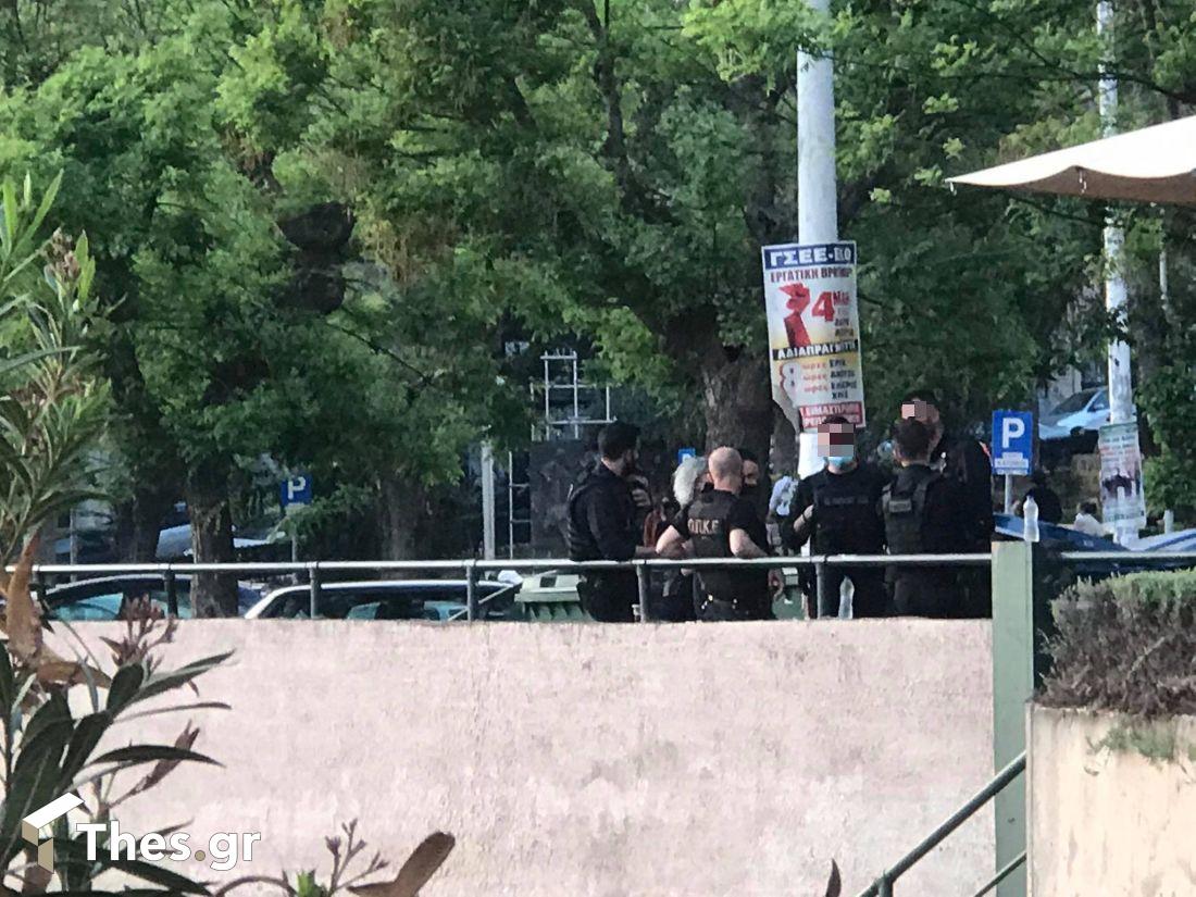 Θεσσαλονίκη ρωμαϊκή αγορά έλεγχοι αστυνομία