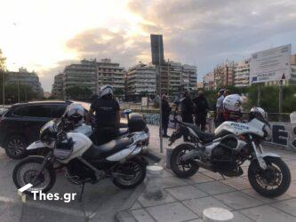 Θεσσαλονίκη: Αστυνομία στη ρωμαϊκή αγορά για να αποτρέψει συναθροίσεις (ΦΩΤΟ)